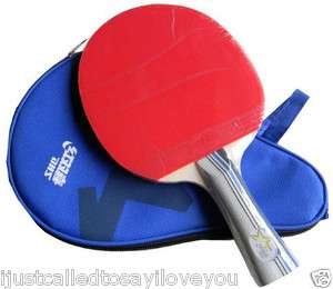   2002 Table Tennis Paddle Racket Bat Shakehand Long Ping Pong  
