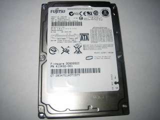 FUJITSU 80GB MHV2080BH PL PNCA06672 B2500C1 SATA HDD  