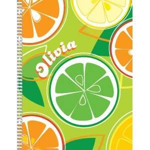  Citrus Personalized Notebook