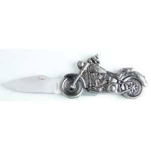  3.75 Motorcycle Stainless Steel Folding Pocket Knife 