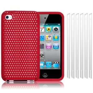     RED, WITH 6 IN 1 SCREEN PROTECTOR PACK  Players & Accessories