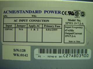 Acme Power Supply PS11 for Vitros 950 Chemistry System  