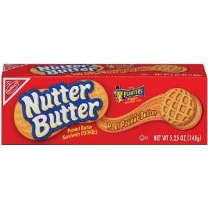 Nabisco Nutter Butter Sandwich Cookies Peanut Butter Convenience Pack 