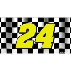   America sports JEFF GORDON NASCAR #24 LICENSE PLATE