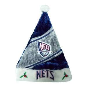    New Jersey Nets NBA Himo Plush Santa Hat