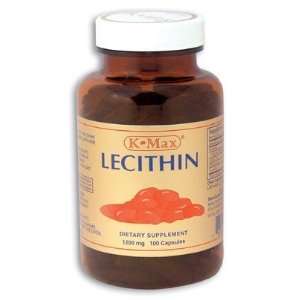  Lecithin, 1200mg, 100 Capsules, Buy 5 Get 1 Free Special 