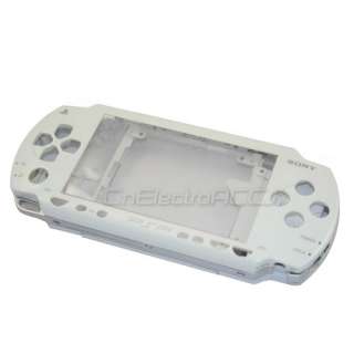 White Housing Shell Faceplate For Sony PSP 1000 Fat +TL  