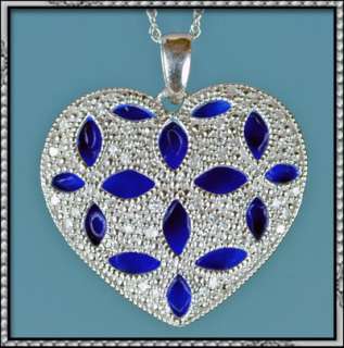  this is a beautiful puffed heart design pendant in 