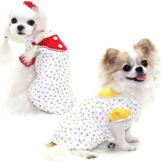 SHIRT LOVELY dog clothes pet puff sleeve PUPPY ZZANG  