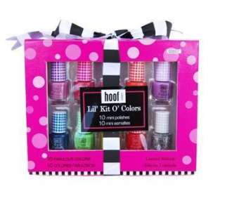 New) Hoof 0 Piece Nail Polish Kit Different Colors, Cute, Great 
