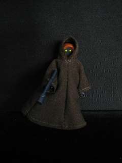 Star Wars Loose Jawa Figure with Cloak and Weapon By Kenner 1978 