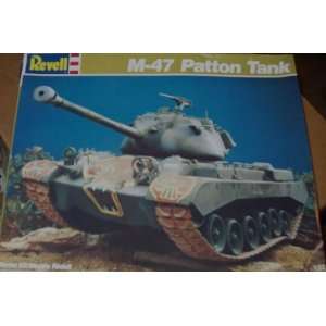  Revell M 47 PATTON TANK 1/32 Vintage Kit Toys & Games