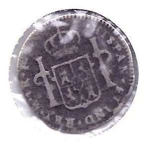 Spanish Silver 1 Reales El Cazador Shipwreck Coin with Certificate and 