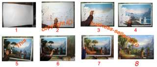   oil paint on real canvas please you see oil paintings paint process