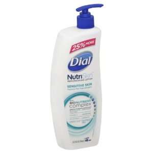 Dial Lotion, Replenishing, Sensitive Skin, Fragrance Free 26.25 fl oz 