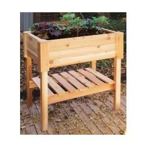  Rectangle Raised Garden w/o Shelf (Cedar) (24.75h x 37.5 