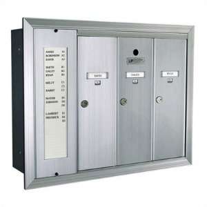  1255 Series Vertical Mailbox Unit w/ Directory Number of 