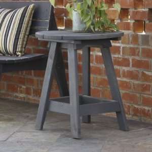   Collection Round Side Table   Pine   Butter Patio, Lawn & Garden