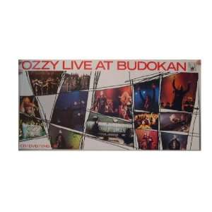 Ozzy Osbourne Poster 2 Sided Live Budokan