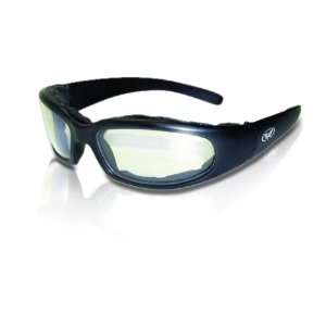 Glasses Sunglasses Day and Night Smoke Clear Lens Has EVA Foam Padding 