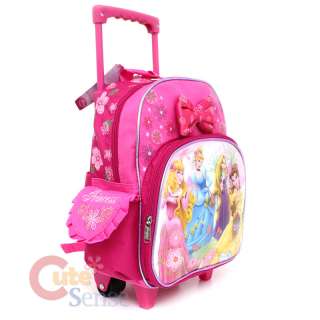 Disney Princess Tangeld School Roller Backpack Rolling Bag 3