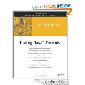 Taming Java Threads Allen Holub  Kindle Store