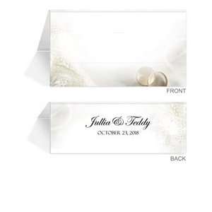  220 Personalized Place Cards   Ring Affair Office 