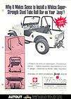 1968 Jeep Gladiator Whitco Convertible Top Brochure