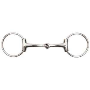  SS Loose Ring Pinchless Western Snaffle Bit 5in Pet 