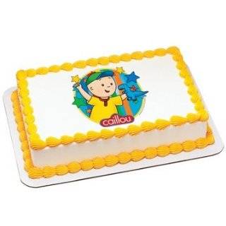 Caillou   Dinosaur Edible Icing Cake Topper by Deco Pac