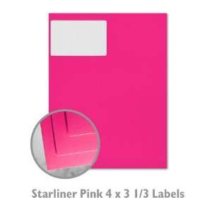  Starliner Pink Label Sheet   100/Box