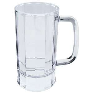  Plastic 14oz Beer Mugs   Clear by the Case   48 Mugs/Case 