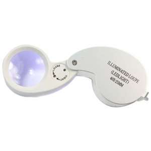 Jewellers Jeweler Pocket Loupe 40 X 25 Mm Magnifier Magnifying Glass 