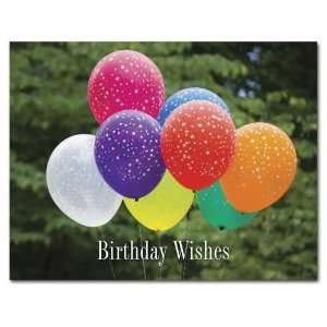  POSTCARDS Birthday   Garden Balloons, Box of 50 postcards 