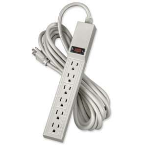  FELLOWES MANUFACTURING, Fellowes 6 Outlet Power Strip 