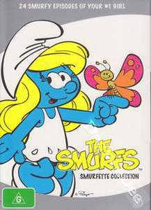 The Smurfs Smurfette Collection NEW PAL 3 DVD Set  