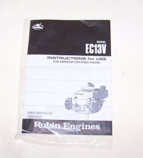 Robin Snapper EC13V 4HP 2 Cycle Engine  