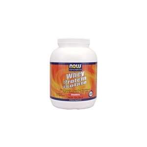  Whey Protein Isolate   Strawberry by NOW Foods   (2 lbs. Powder 