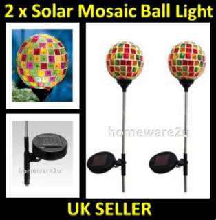 STEEL COLOR CHANGING SOLAR LAMPS LIGHTS BUBBLE TUBES  