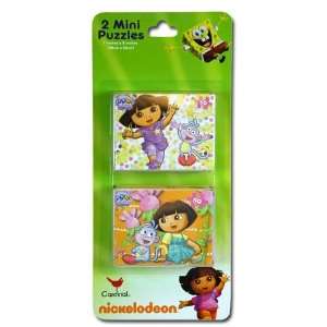  Dora The Explorer 2pk Mini Puzzles Toys & Games