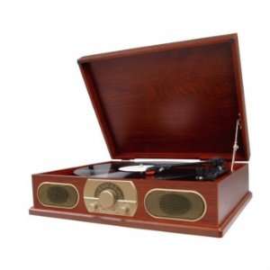  Studebaker SB6051 Wooden Turntable with AM/FM Radio Electronics