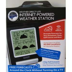  Lite Internet Powered Weather Station   Up to 100ft Wireless Range 