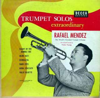 RAFAEL MENDEZ trumpet solos LP vinyl DL 5385 VG 1952  