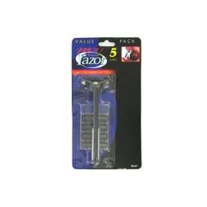   144 Packs of Mens disposable razor with extra blades 