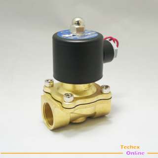 New 3/4 Solenoid Valve for Train Water Air Pipeline  