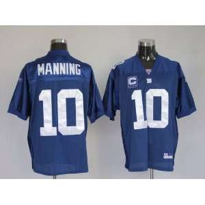  Eli Manning New York Giants Reebok Onfield Jersey 100% 