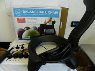 Gaiam Balance Ball Chair black B006JBWYDA Stress Relieve  