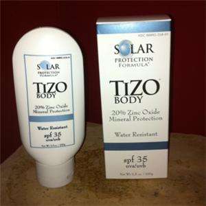 NEW TIZO BODY mineral protection CLEAR sunscreen 35 SPF  