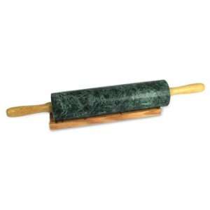  Exeter Green Marble Rolling Pin