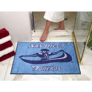  San Diego Toreros NCAA All Star Floor Mat (3x4) Sports 